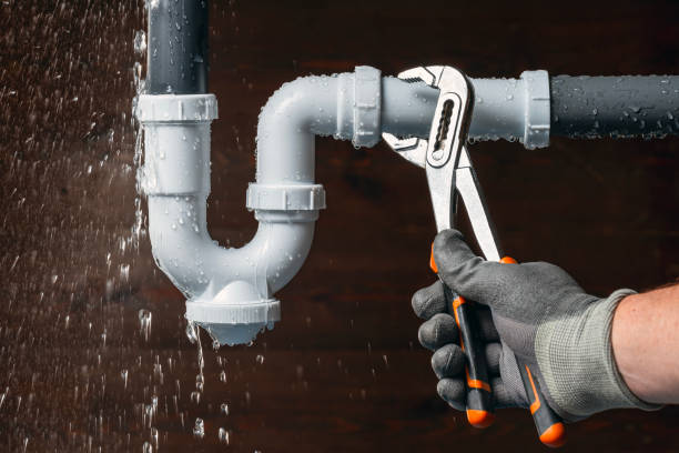 Professional Leak Detection technician working in Hillsborough, NC